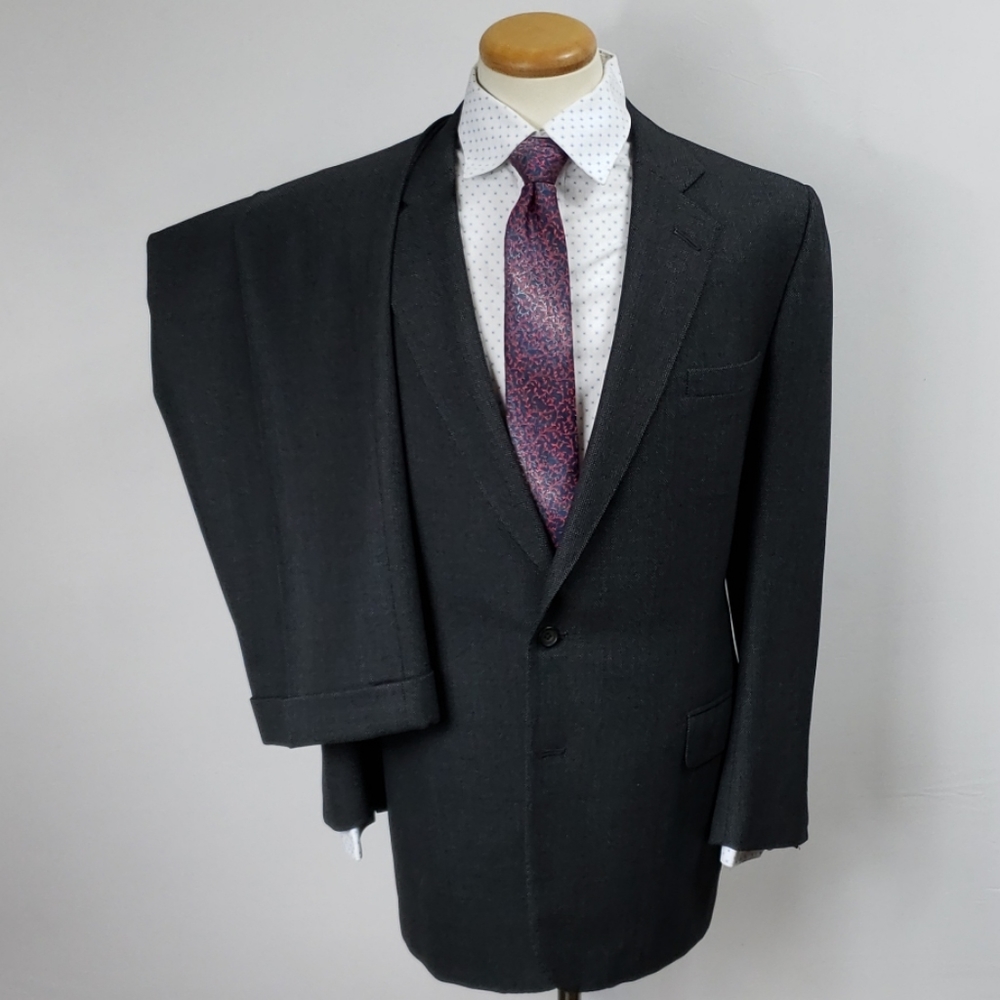 Denman & Goddard Bespoke Saville Row Suit - 46R